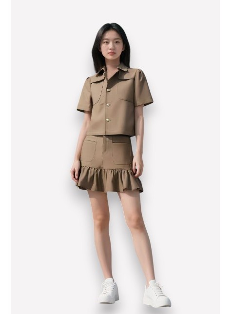 Ruffle Hem Skorts Ruffle Hem Skorts